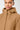 Langerchen Parka für Frauen in Braun- Detail