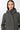 Langerchen Parka für Frauen in Grau- Detail