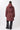 Langerchen Parka für Frauen in Rot- Outfit Rückseite