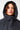 Langerchen Parka für Frauen in Blau- Detail