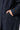 Langerchen Langer Parka für Frauen in Blau- Detail