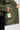 Langerchen Parka für Frauen in Grün- Detail