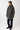 Langerchen Parka für Herren in Grau- Outfit Front