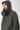 Langerchen Parka für Herren in Grau- Detail