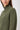 ISIKUL Strickpullover aus reine Bio-Wolle in dunkelgrün Detailansicht
