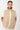 Langerchen Weste für Frauen in Beige- Front